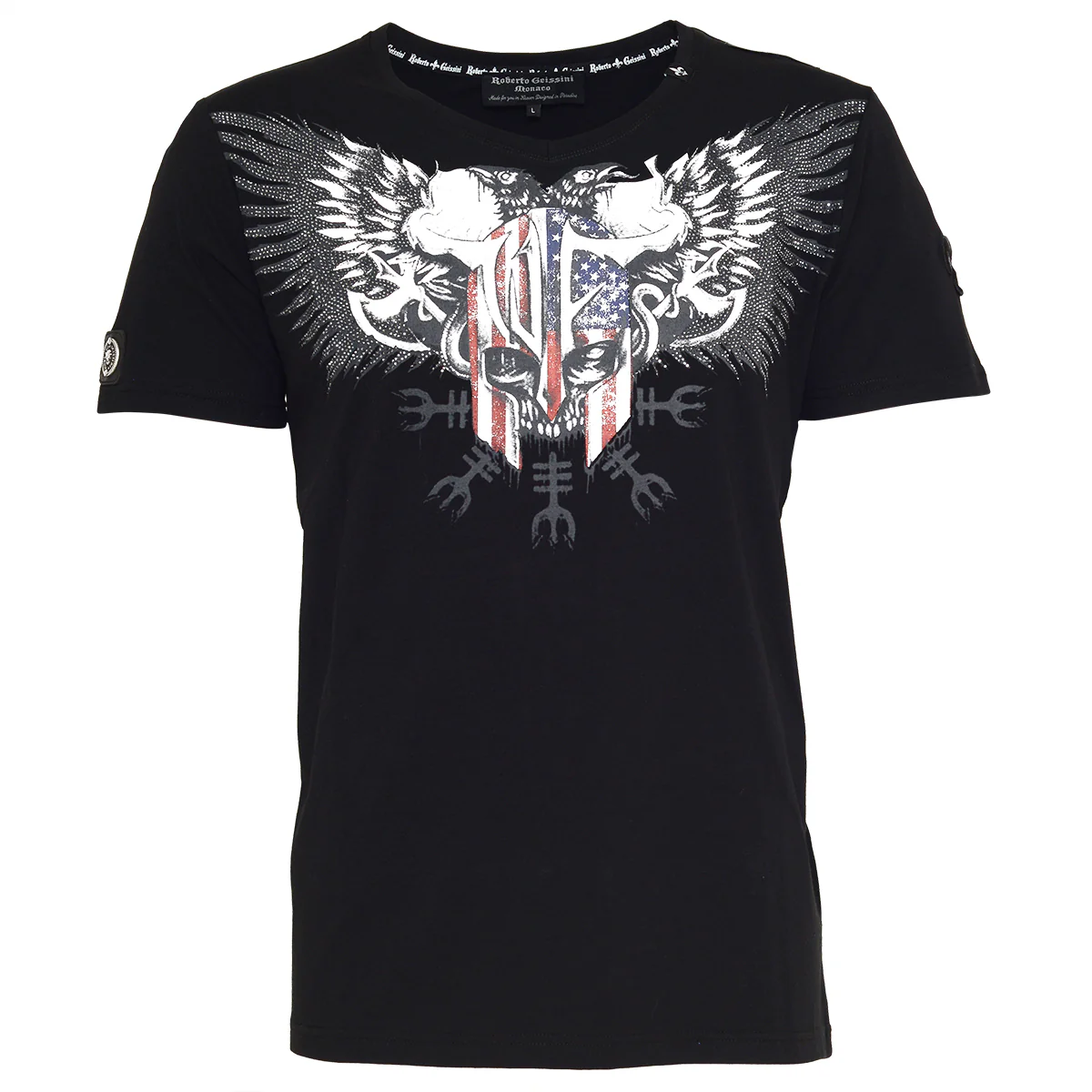 American Knight T-Shirt Schwarz - Image 7