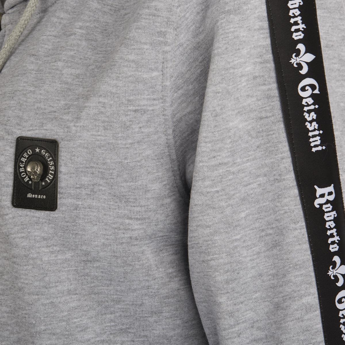 Basic Sweatjacke Grau - Image 2