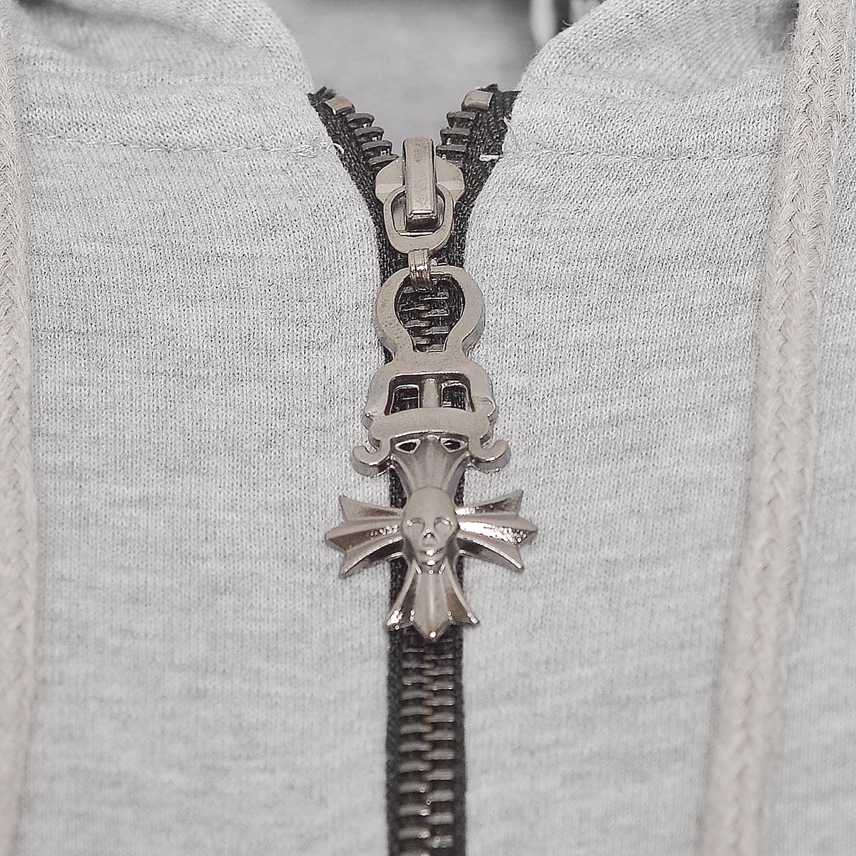 Basic Sweatjacke Grau - Image 3