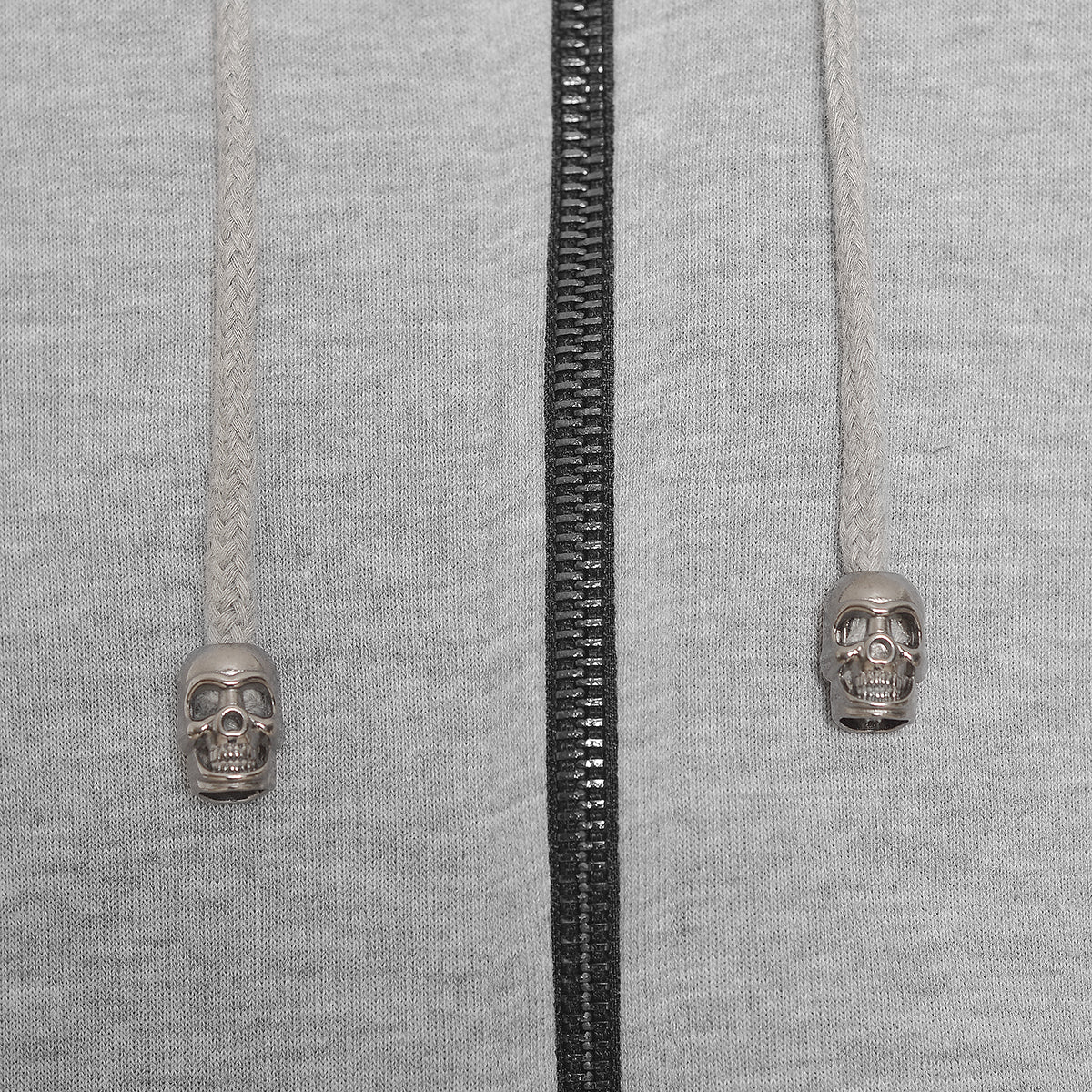 Basic Sweatjacke Grau - Image 5