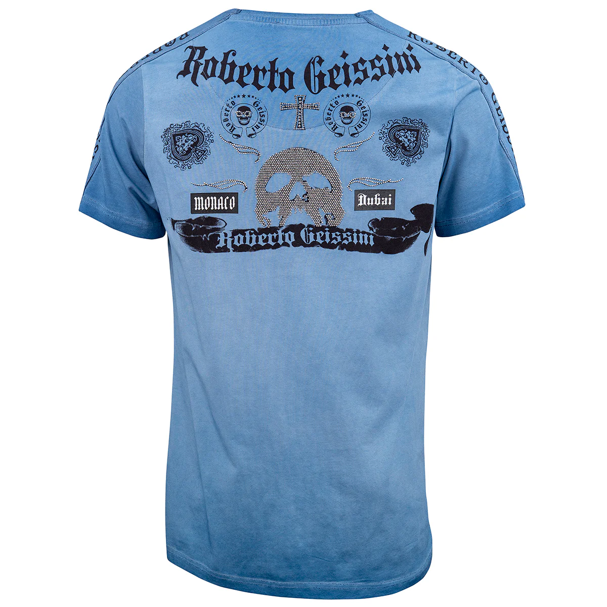 Chain stonewashed V-Neck T-Shirt - Image 2