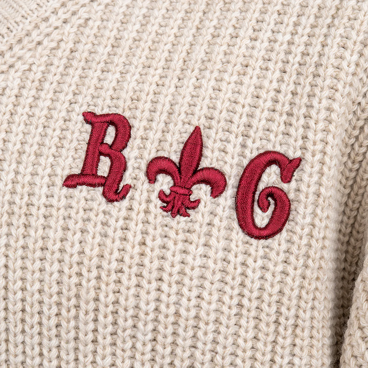 College Style Herren Strickpullover - Image 4