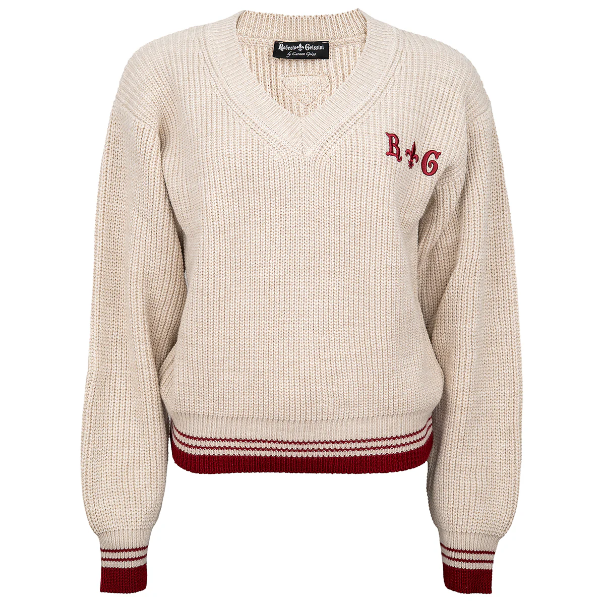 College Style Damen Strickpullover - Image 3
