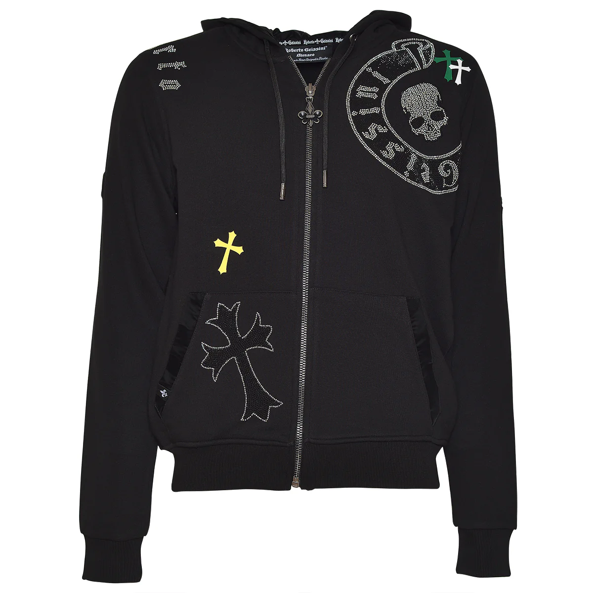 Coulor Cross Sweatjacke Schwarz - Image 12