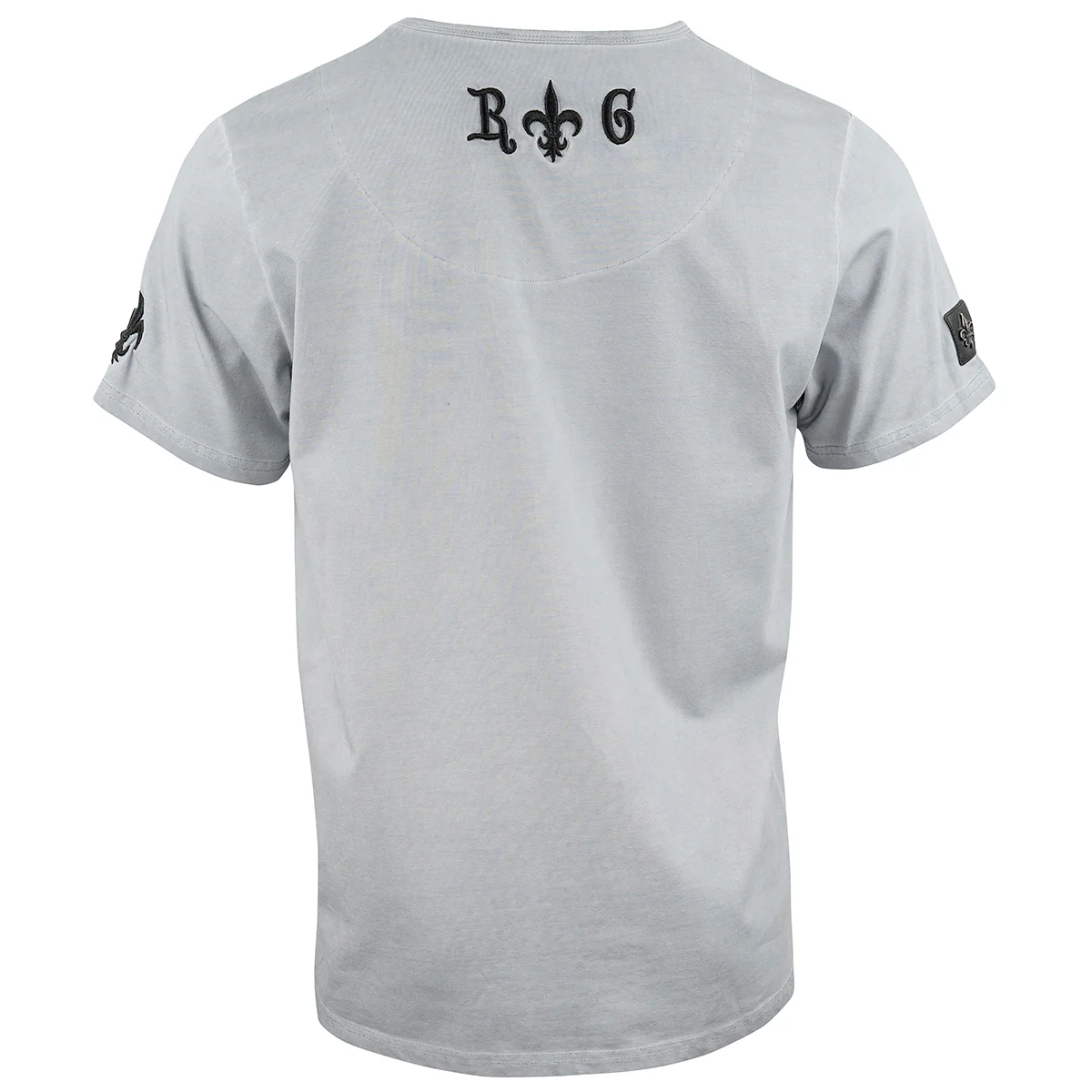 Cross stonewashed V-Neck T-Shirt - Image 2