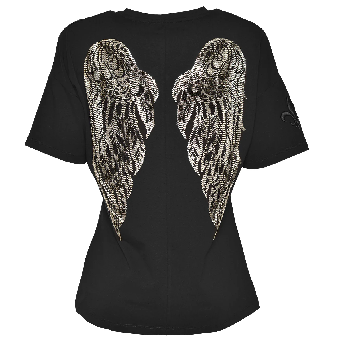 Cross-Wings T-Shirt Schwarz - Image 2