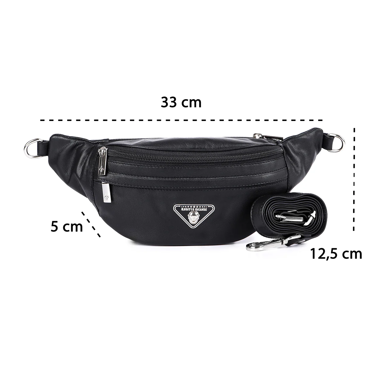 Crossbody Bag Schwarz - Image 7