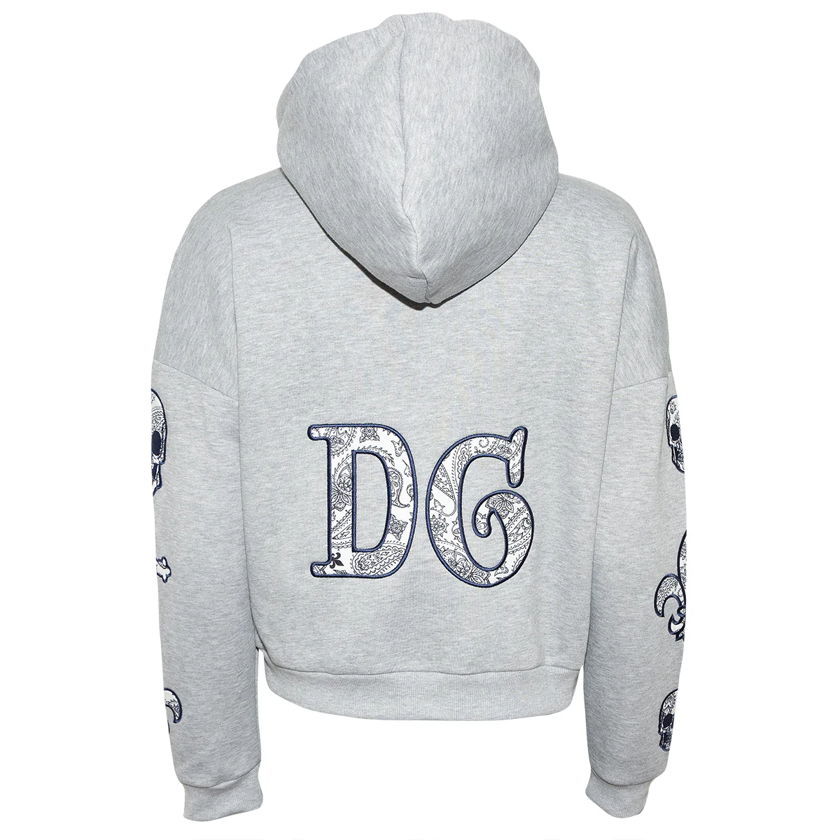 Patch Hoodie Davina Grau - Image 2