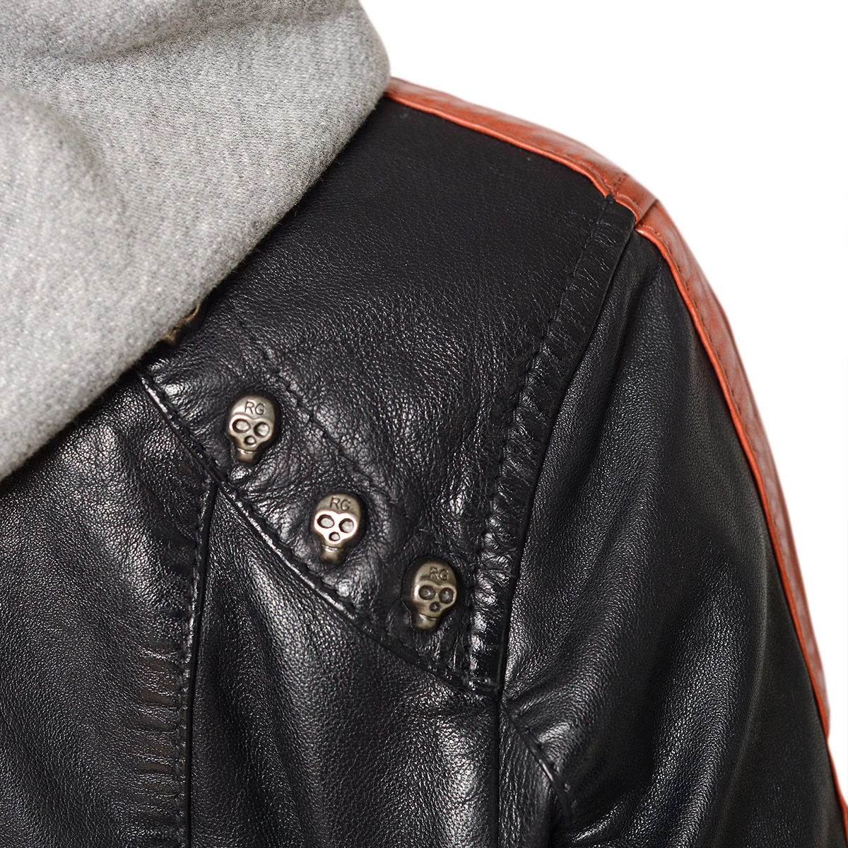 Maylin Lederjacke Schwarz - Image 3