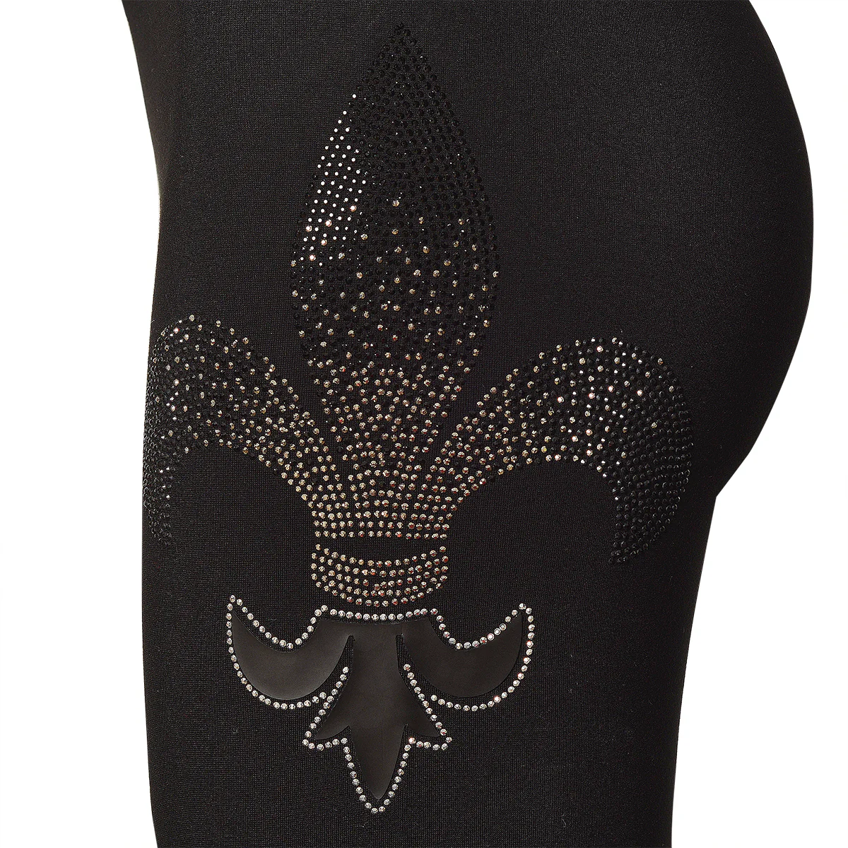 Lilie Ornament Leggins Schwarz - Image 6
