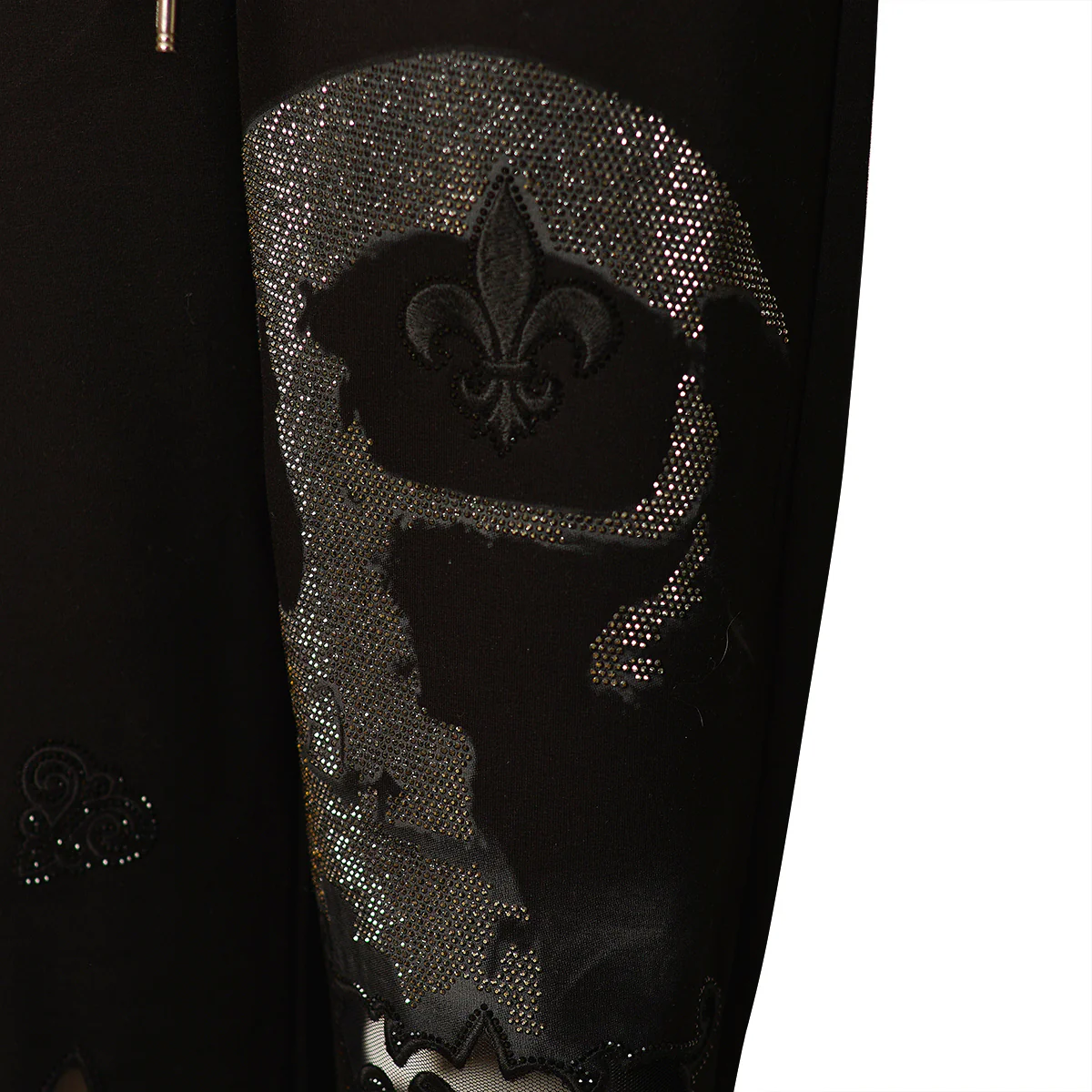 Skull Deluxe Jogginghose Schwarz - Image 3