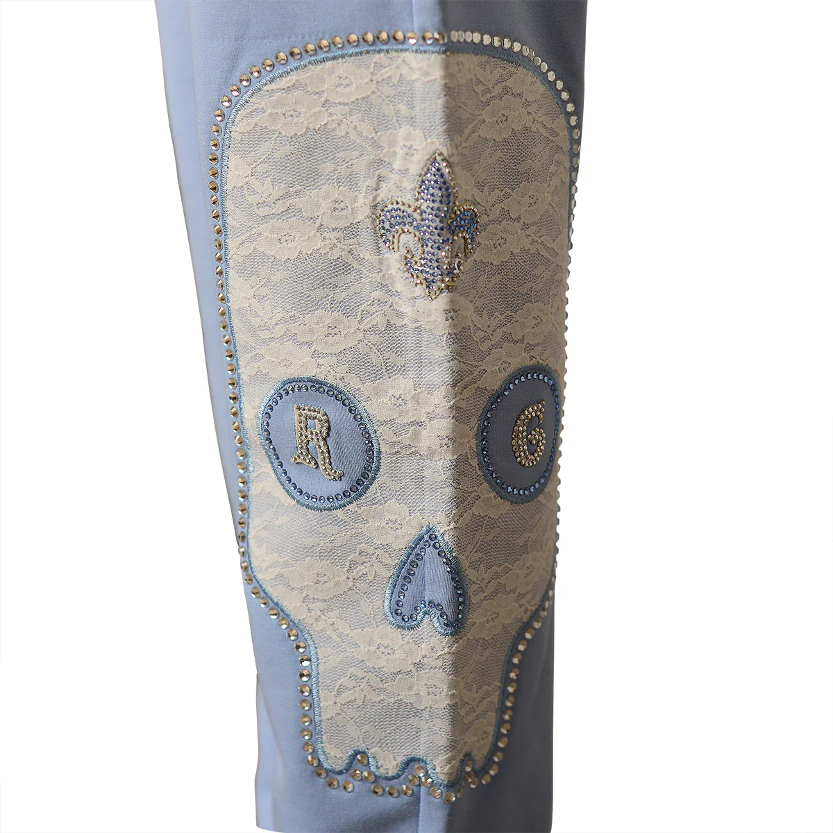 Summer Skull Jogginhose Blau - Image 3