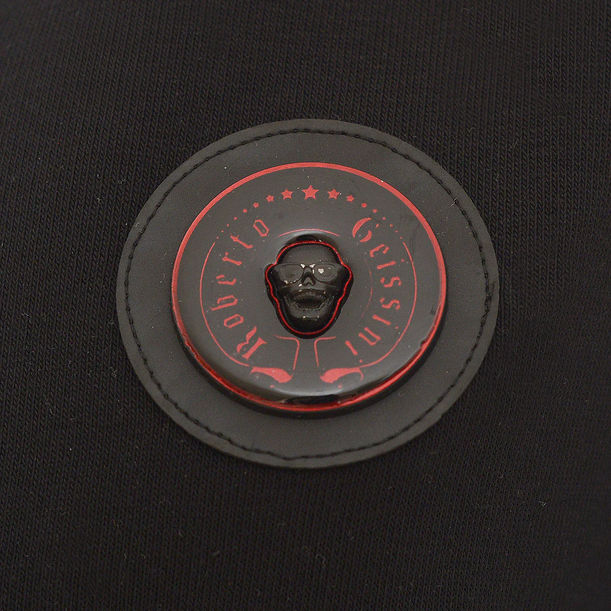Cross Skull Sweatjacke Schwarz - Image 6