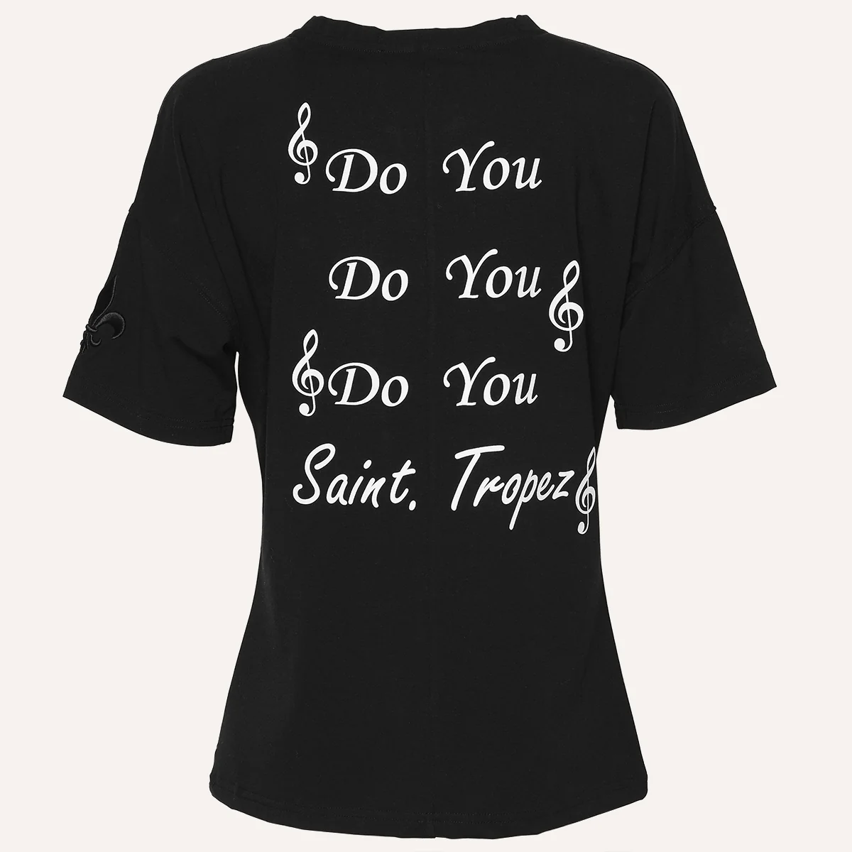 Brigitte T-Shirt Schwarz - Image 2