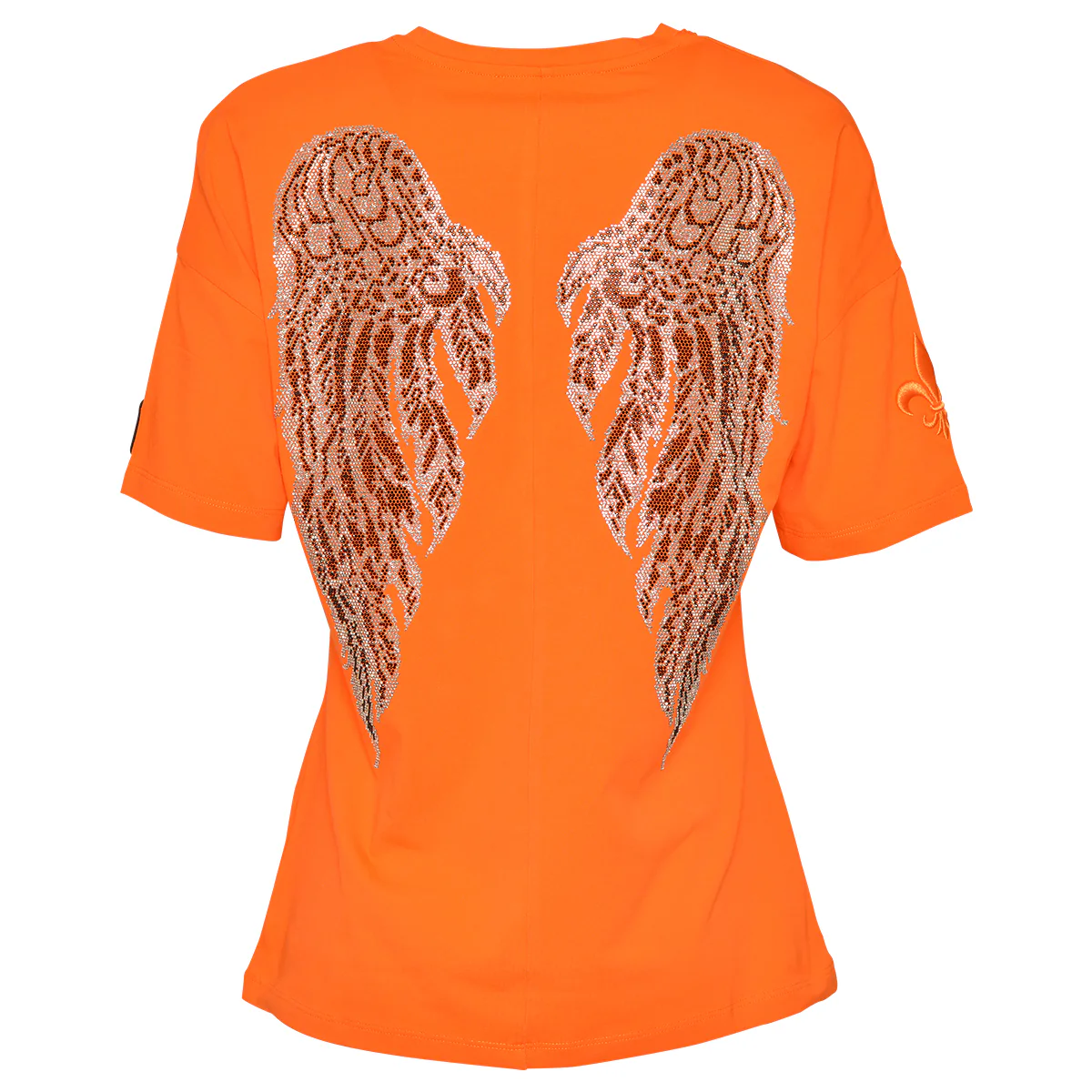Cross-Wings T-Shirt Orange - Image 2