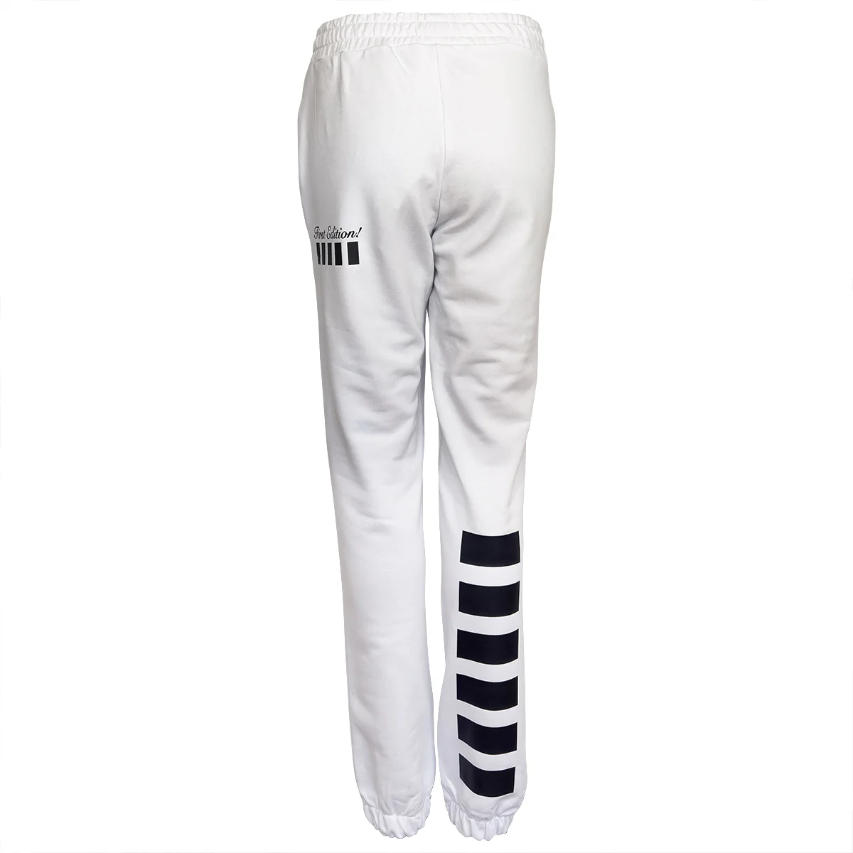Stripe Jogginghose Weiß Schwarz - Image 2