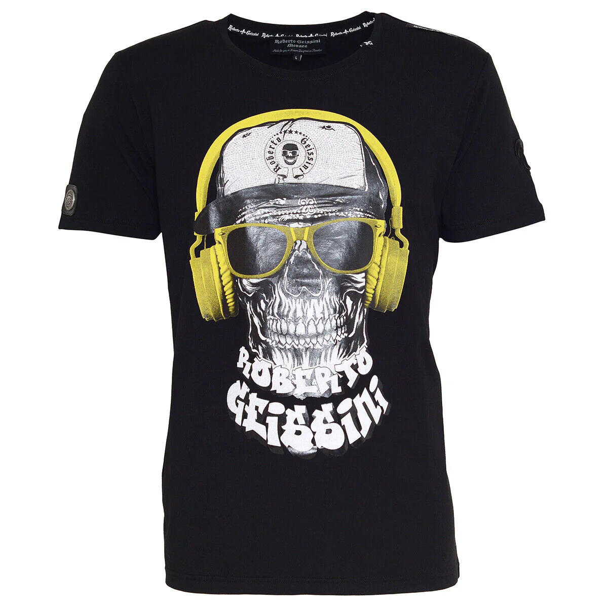 DJ Skull T-Shirt Schwarz - Image 6