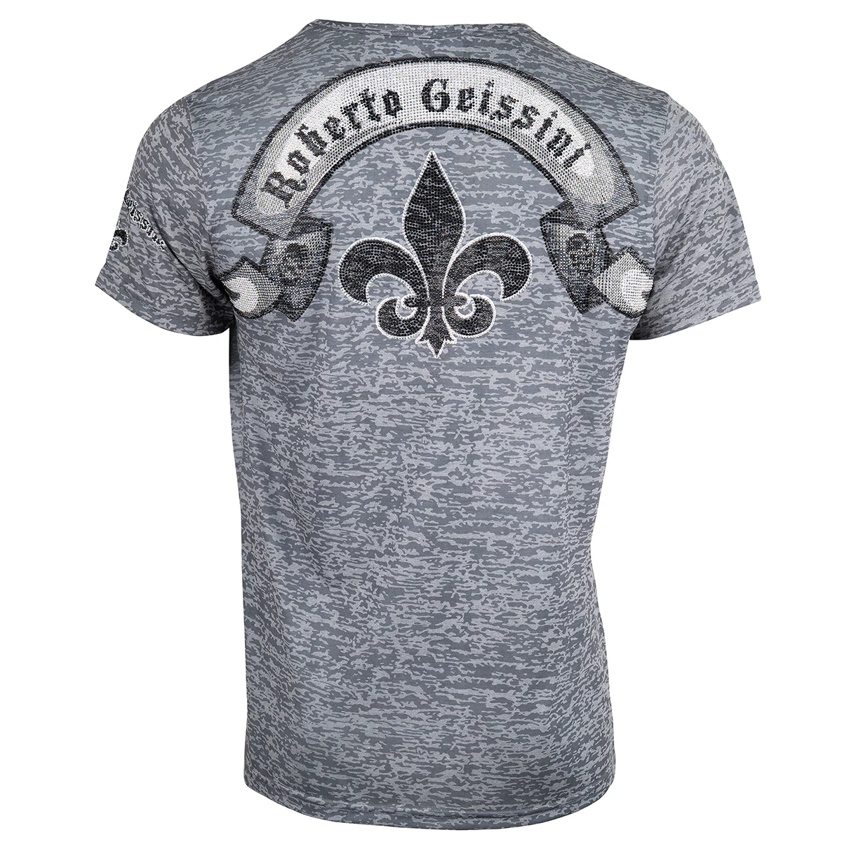 Face Burnout V-Neck T-Shirt - Image 2