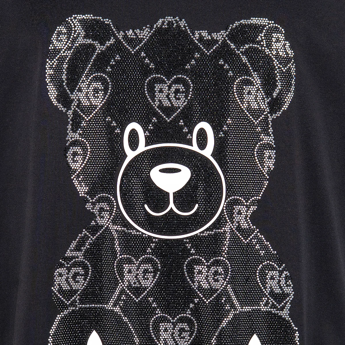 Happy Bear T-Shirt Schwarz - Image 3
