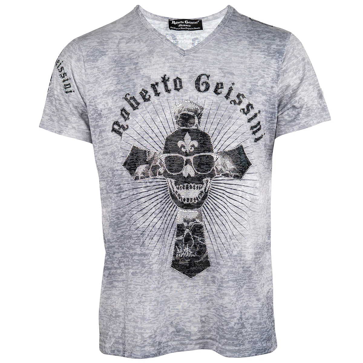 Heaven Burnout V-Neck T-Shirt