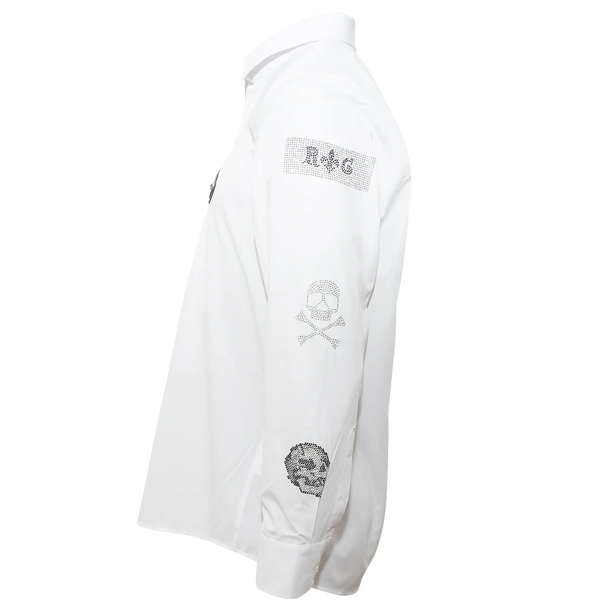 Herren Hemd PATCHES white - Image 5