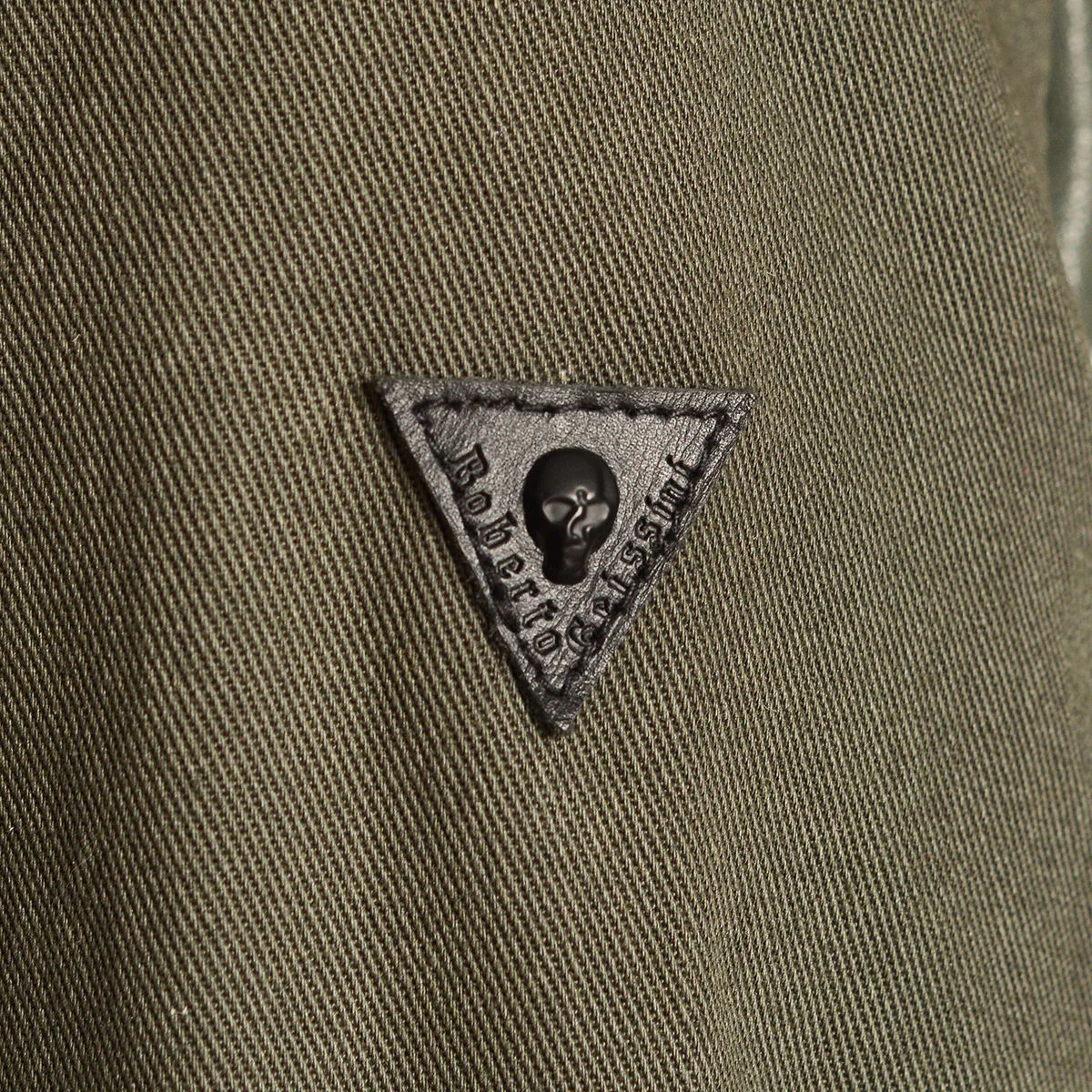 Sharok Lederjacke Khaki - Image 5