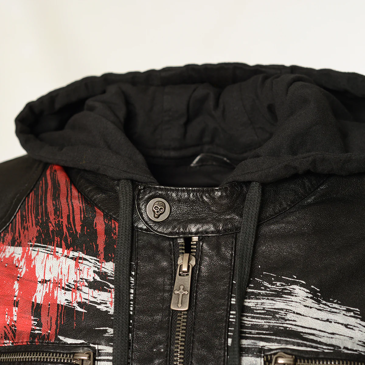 Zenon Lederjacke Schwarz - Image 3