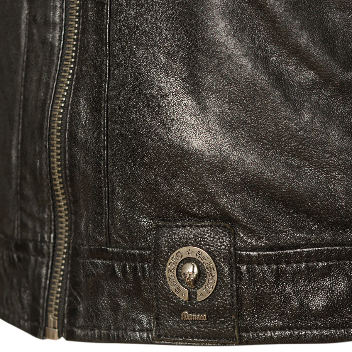 Zenon Lederjacke Schwarz - Image 5