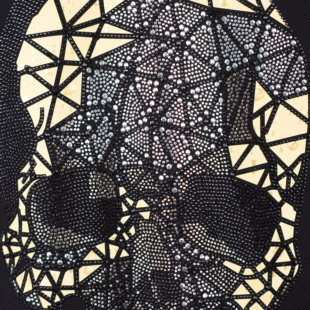 Skull Gold Polo Schwarz - Image 6