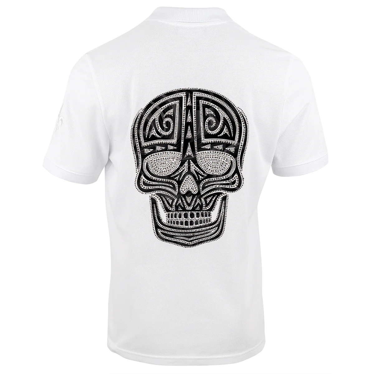 RG Skull Polo Weiß - Image 2