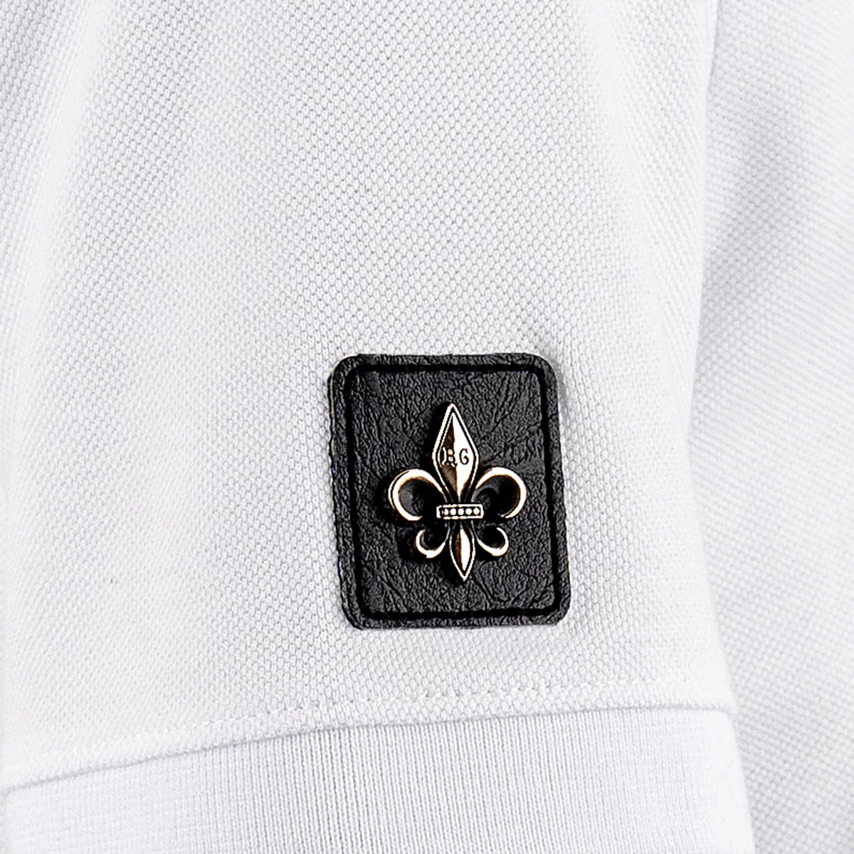 RG Skull Polo Weiß - Image 5
