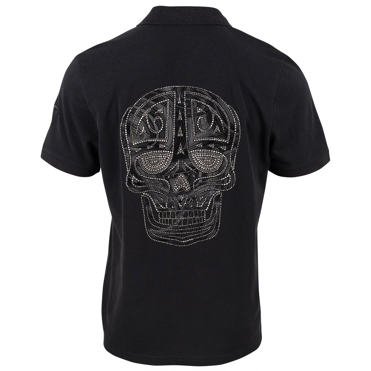 RG Skull Polo Schwarz - Image 2