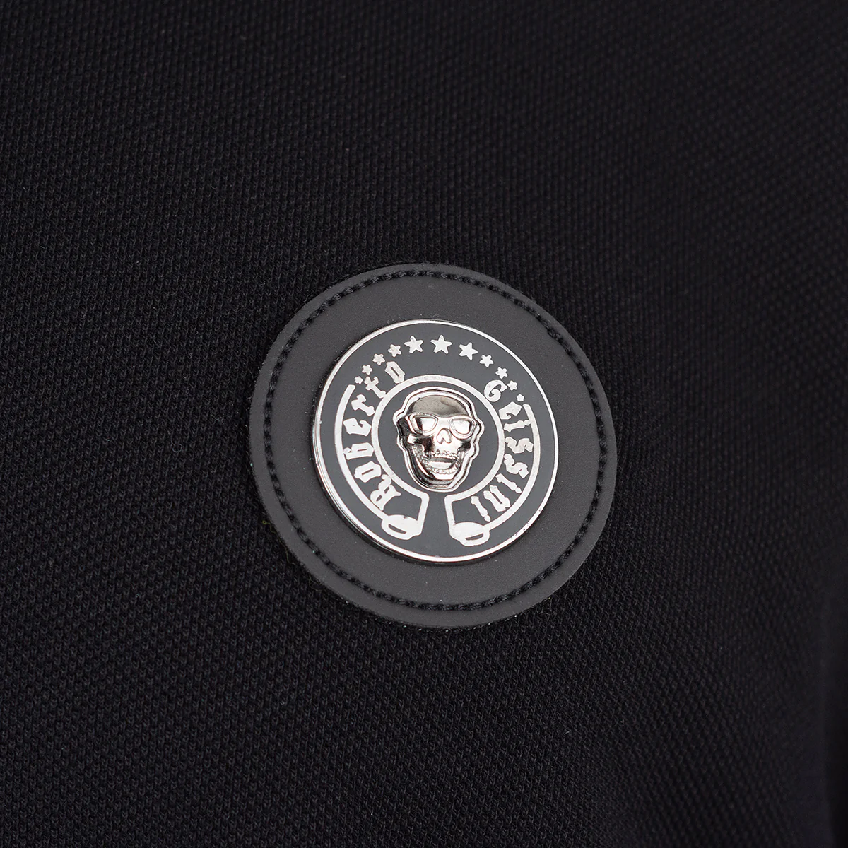 RG Skull Polo Schwarz - Image 3