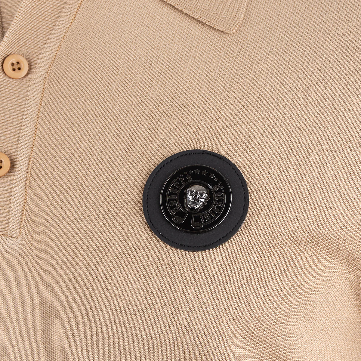 Luxury Strick Polo Beige - Image 3