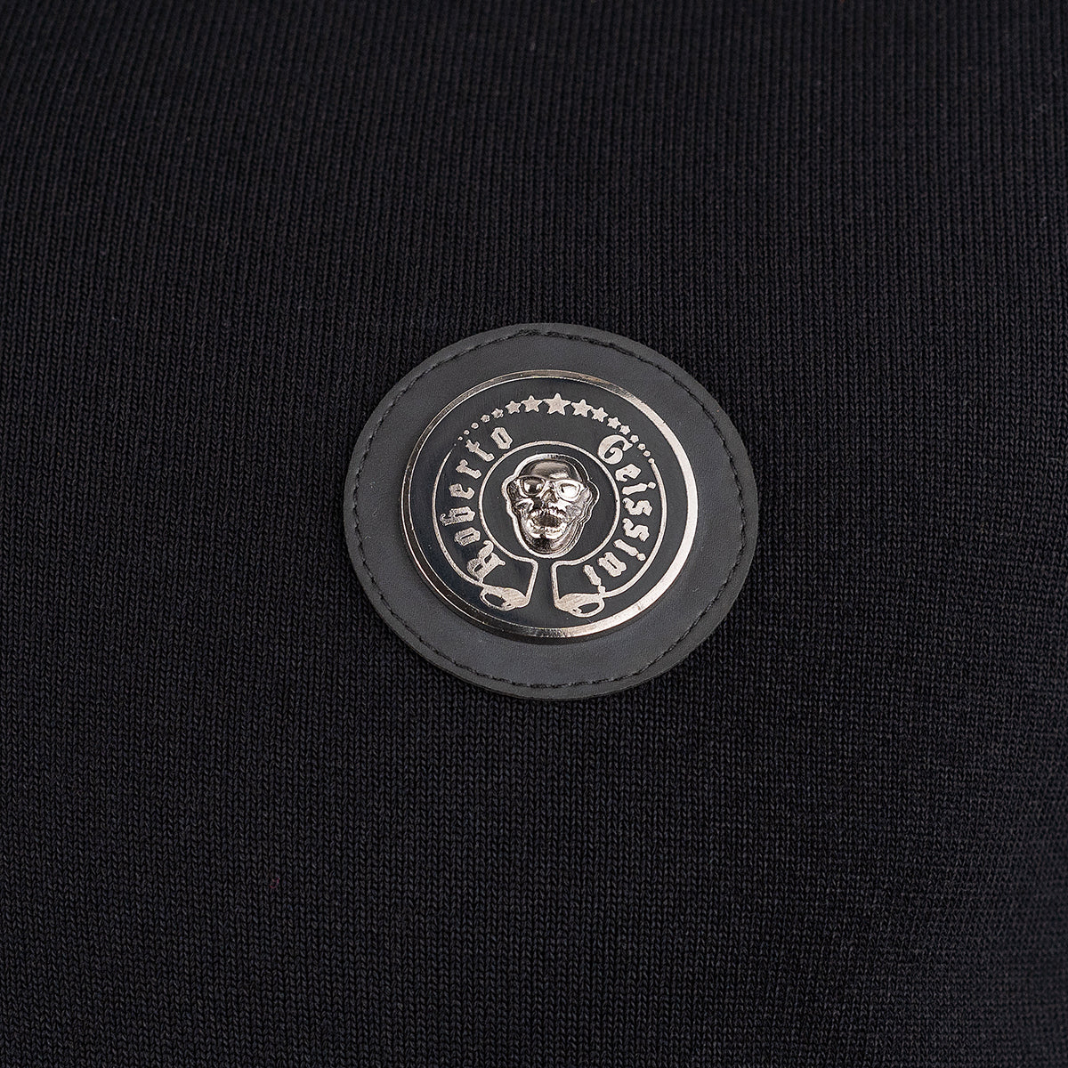Luxury Strick Polo Schwarz - Image 3