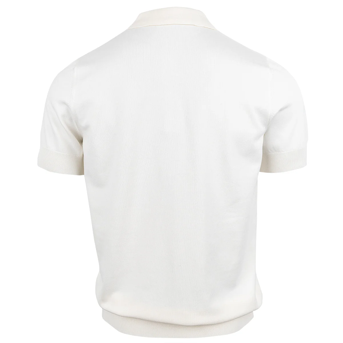 Luxury Strick Polo Offwhite - Image 2