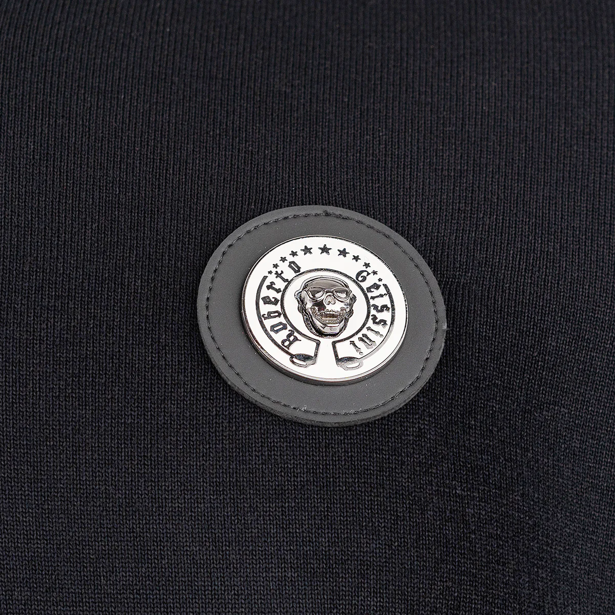 VIP Strick Polo Schwarz - Image 3