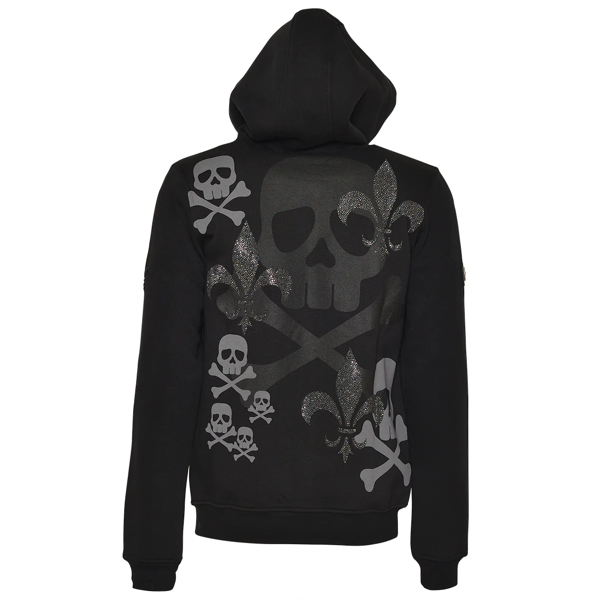 Bones Sweatjacke Schwarz - Image 3