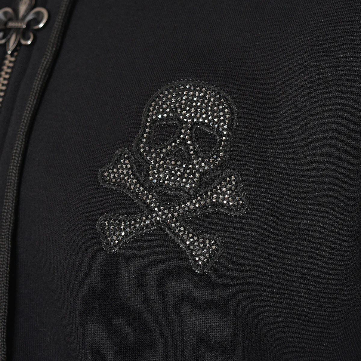Bones Sweatjacke Schwarz - Image 5