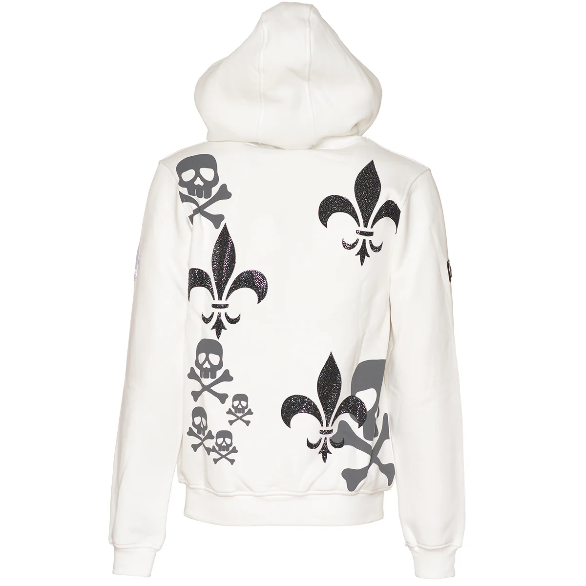 Bones Sweatjacke Weiß - Image 3