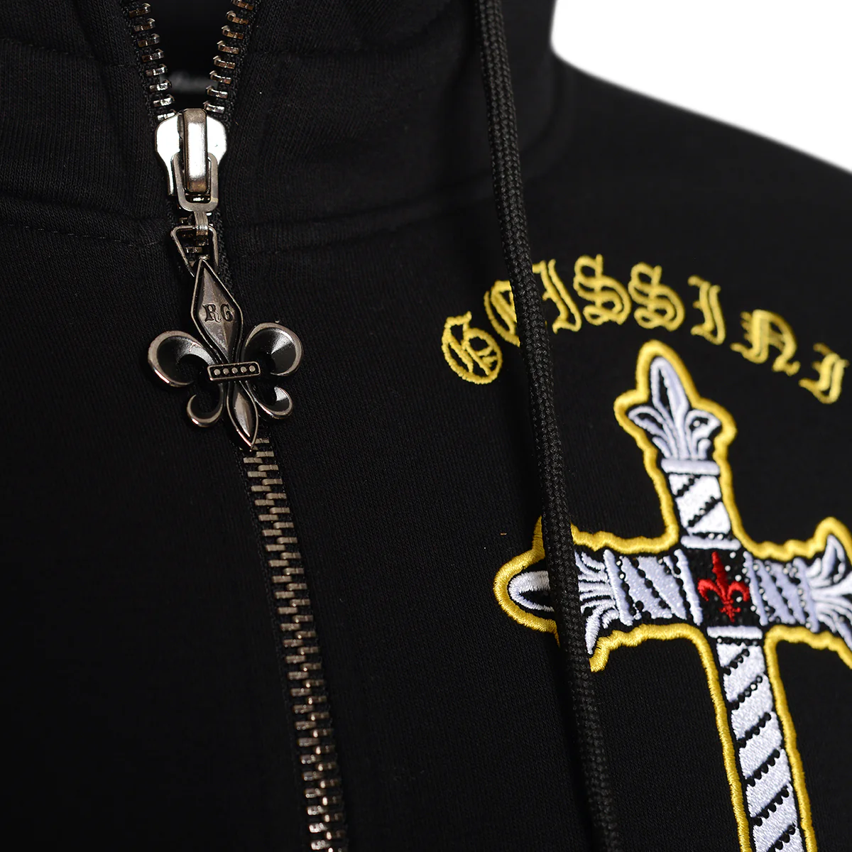 Cross-Wings Sweatjacke Schwarz - Image 6