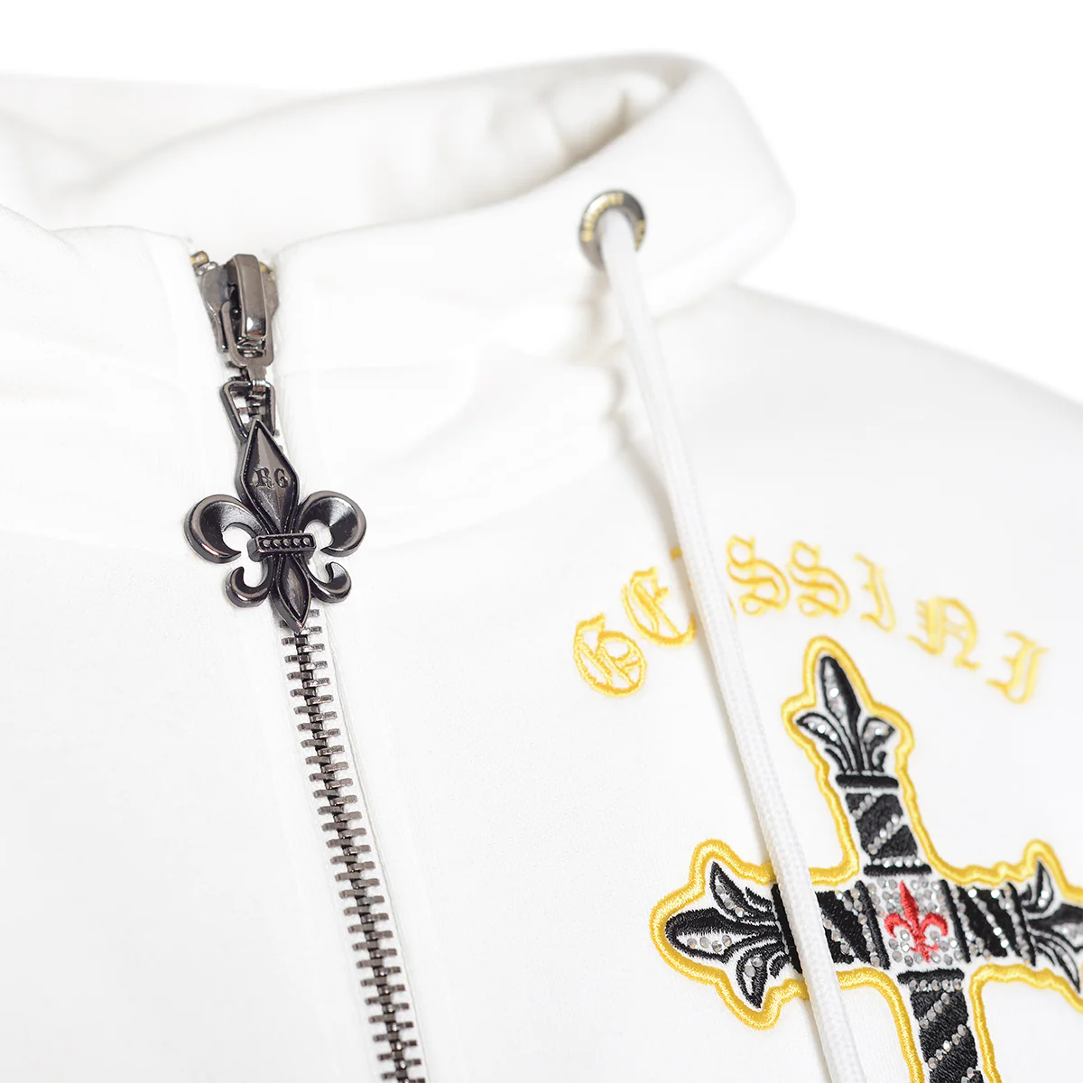Cross-Wings Sweatjacke Offwhite - Image 4
