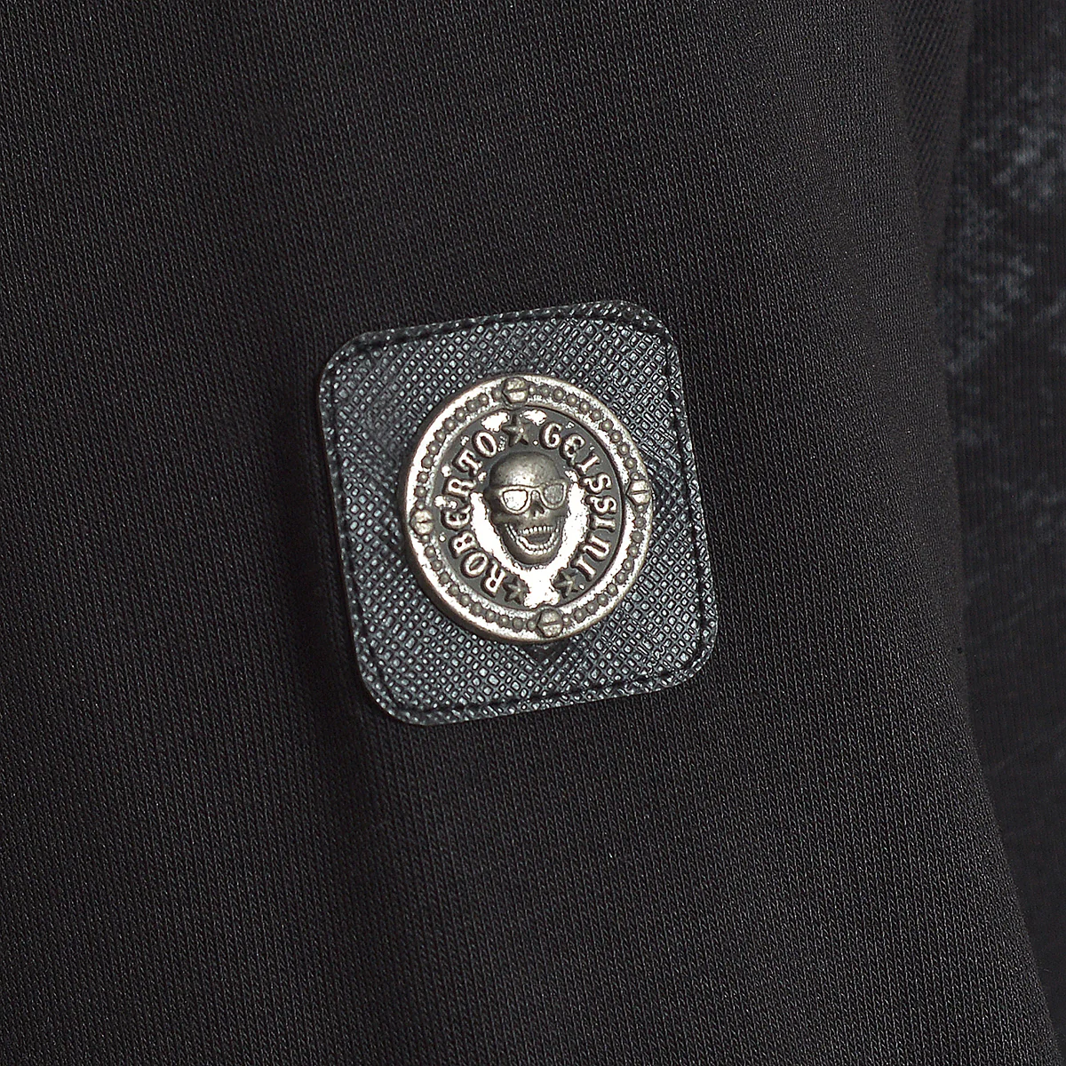 Fog Skull Sweatjacke Schwarz - Image 3