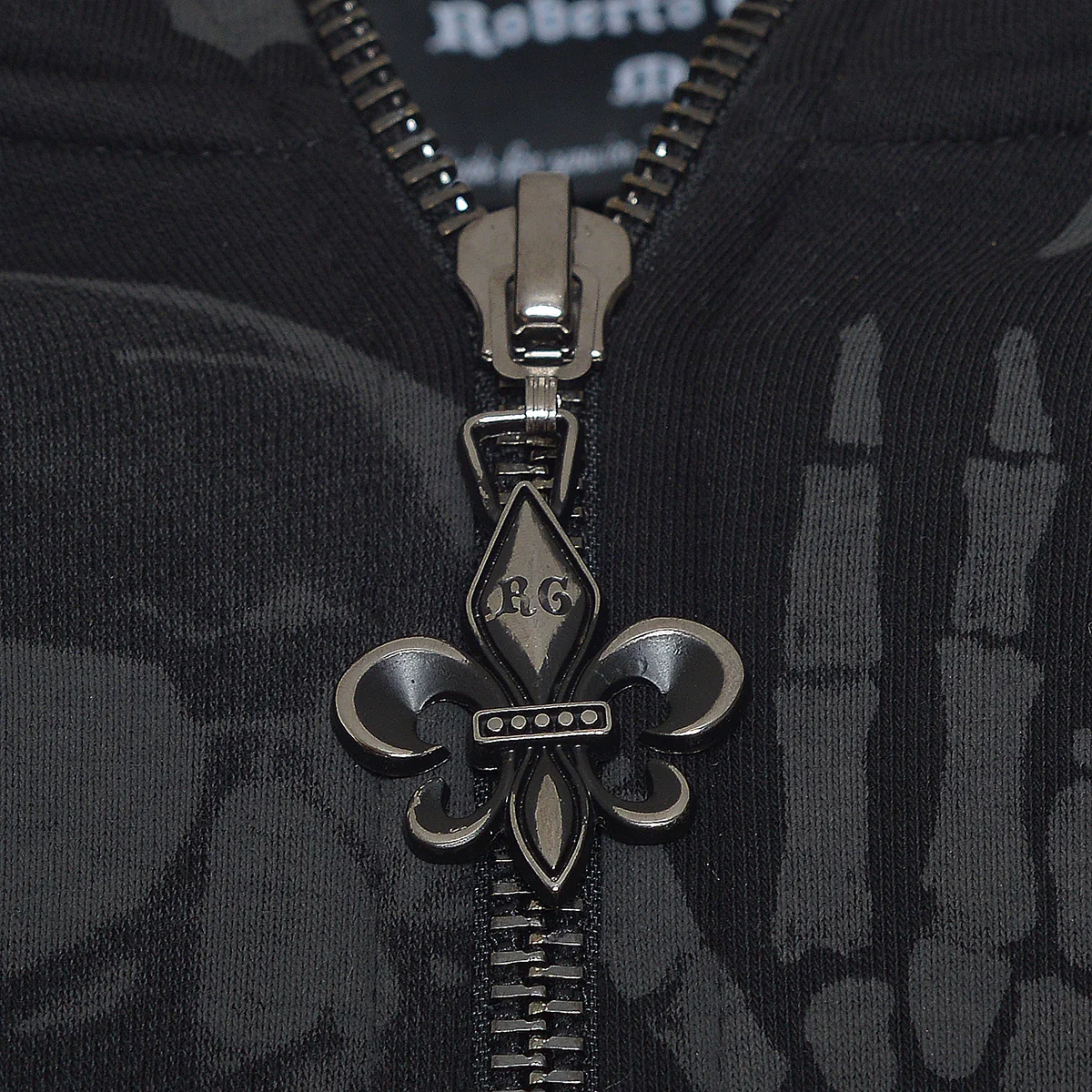 Multi Skull Sweatjacke Schwarz - Image 3