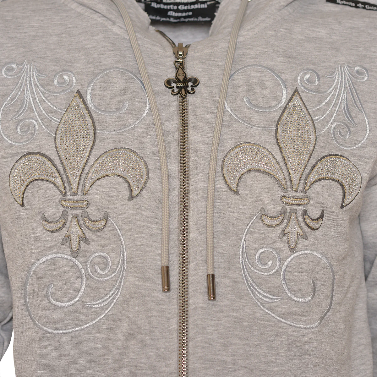 VIP Sweatjacke Grau - Image 3
