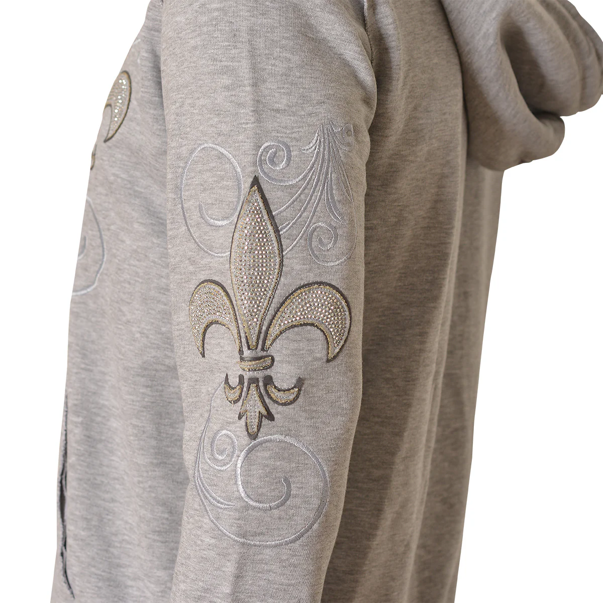 VIP Sweatjacke Grau - Image 4