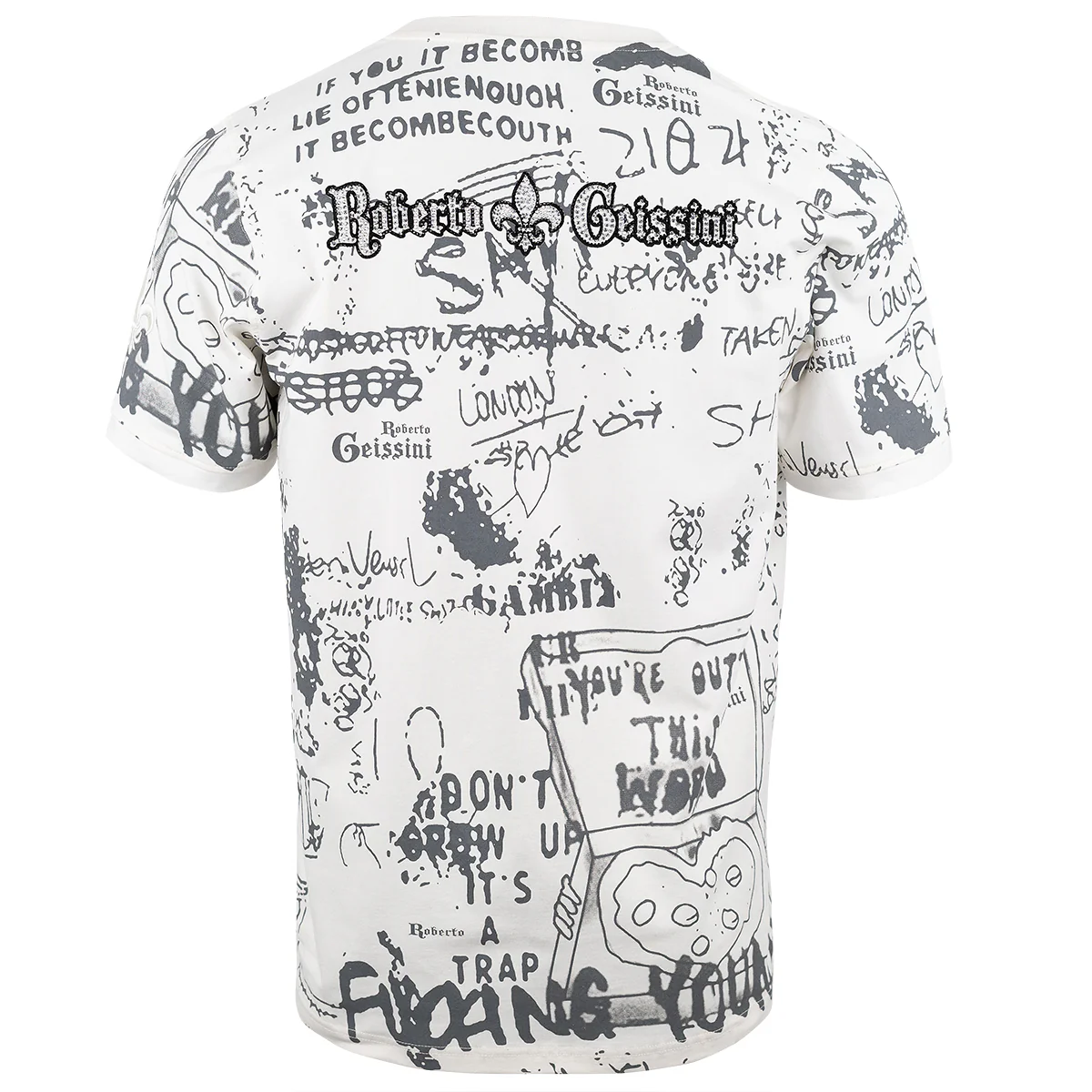 Bear Cross T-Shirt Offwhite - Image 2
