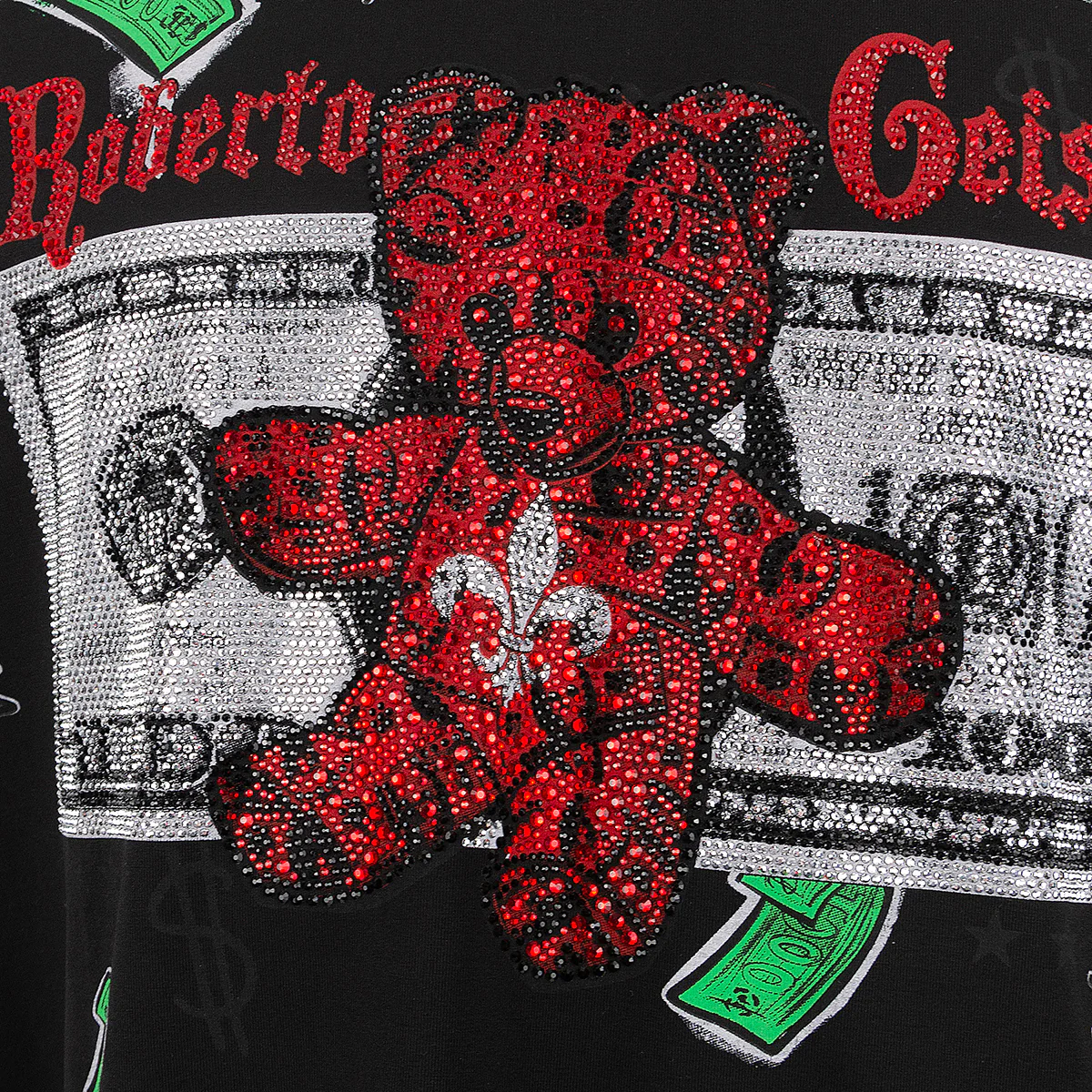 Cash T-Shirt Schwarz - Image 3