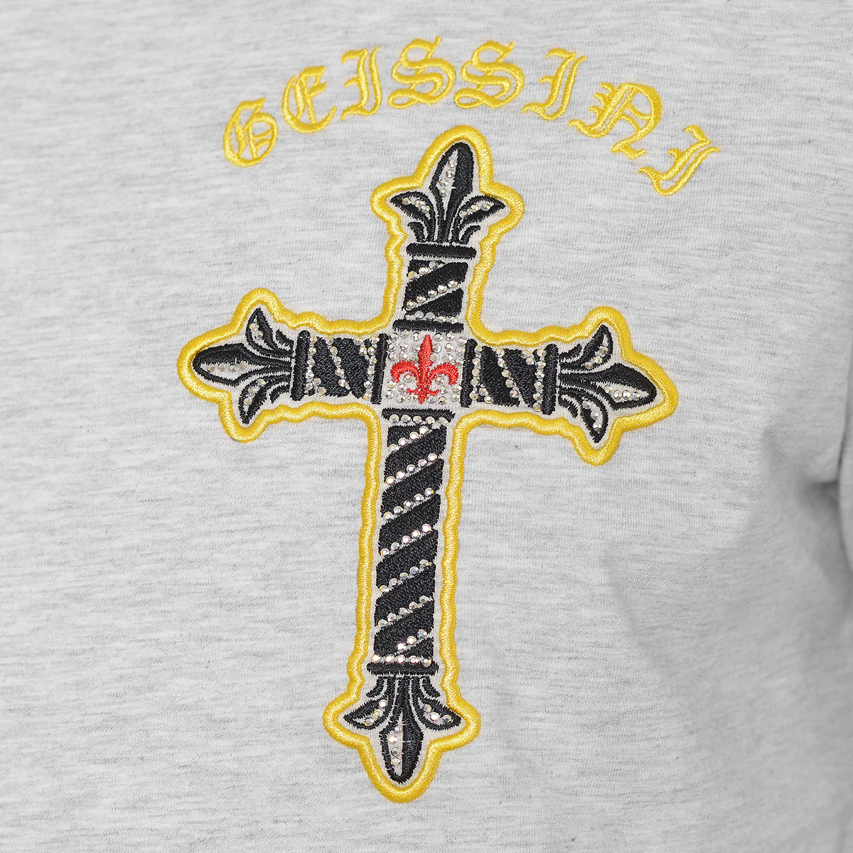 Cross-Wings T-Shirt Grau - Image 4