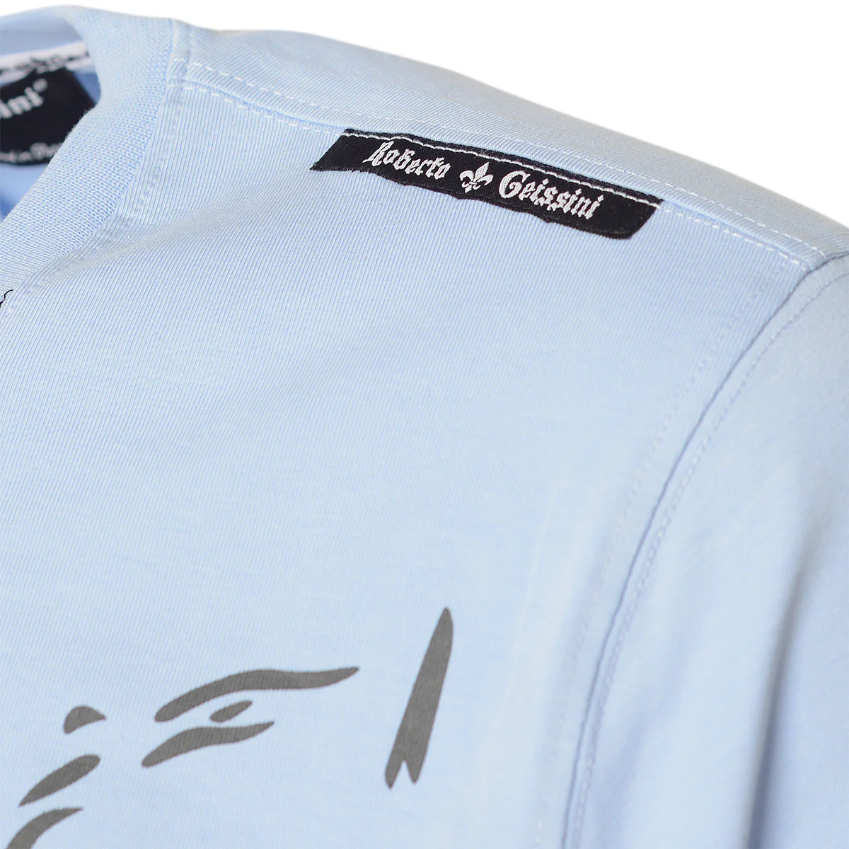 Inspiring T-Shirt Blau - Image 3